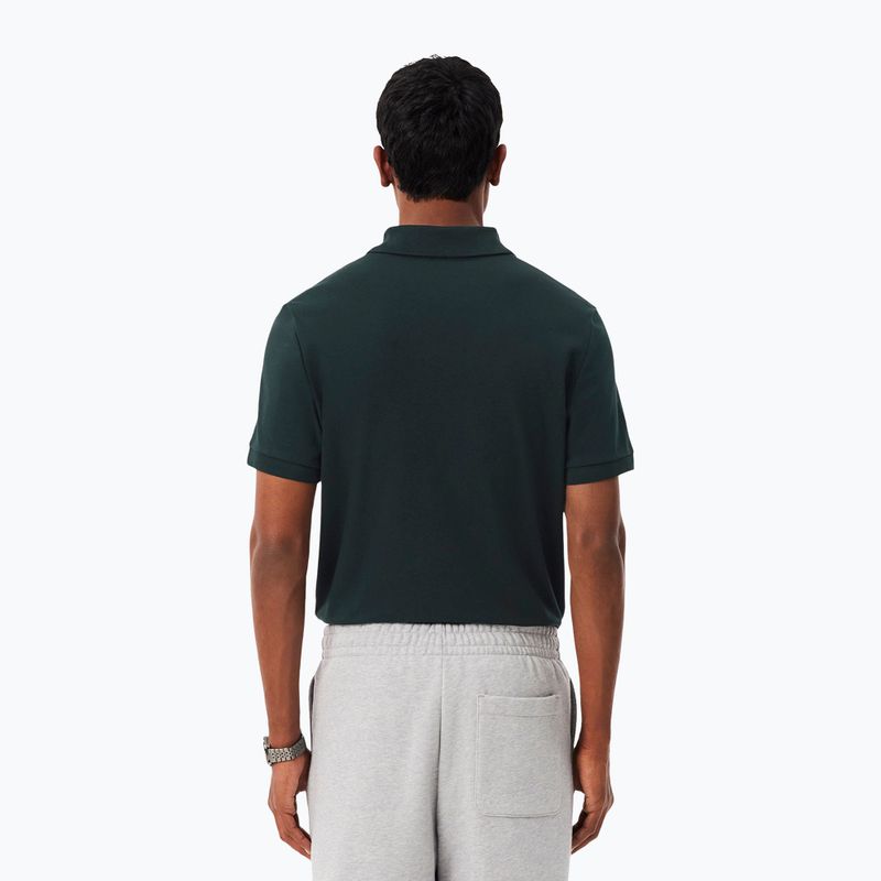 Tricou polo pentru bărbați Lacoste DH2050 dark varech 3