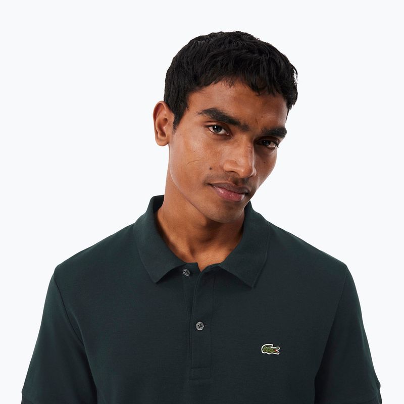 Tricou polo pentru bărbați Lacoste DH2050 dark varech 4