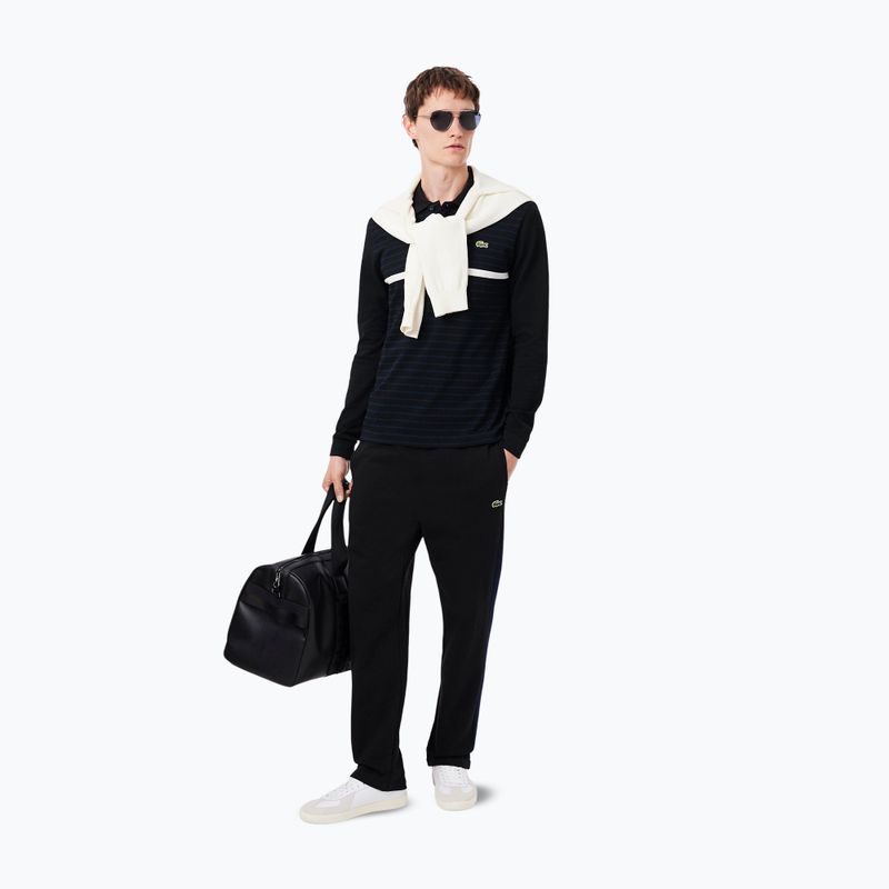 Longsleeve polo pentru bărbați Lacoste Polo PH9776 black/navy blue 2
