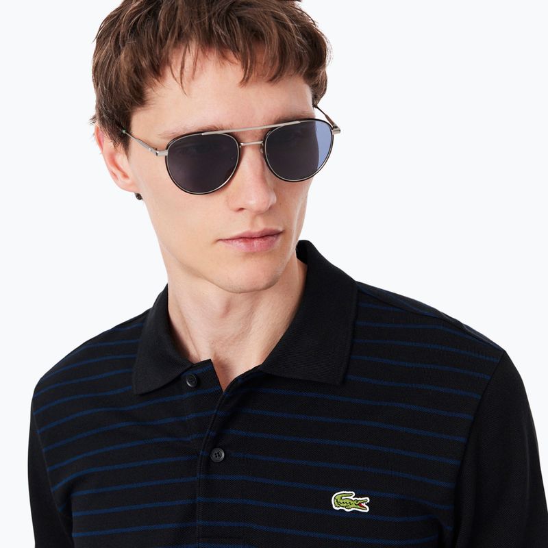Longsleeve polo pentru bărbați Lacoste Polo PH9776 black/navy blue 4