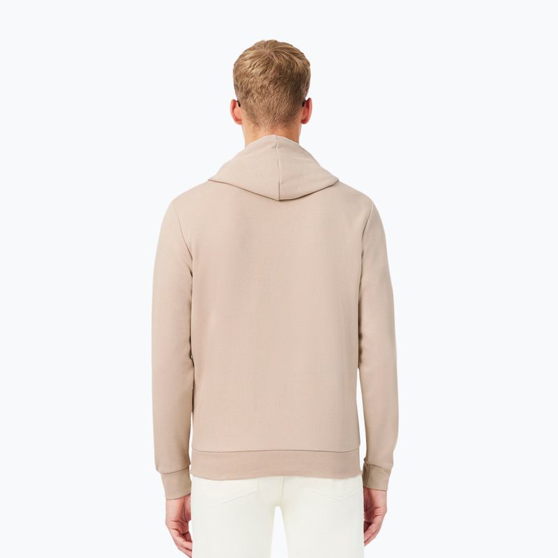 Bluză pentru bărbați Lacoste SH9373 Hoodie sisal 3