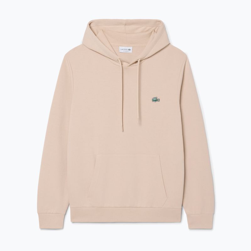 Bluză pentru bărbați Lacoste SH9373 Hoodie sisal 5