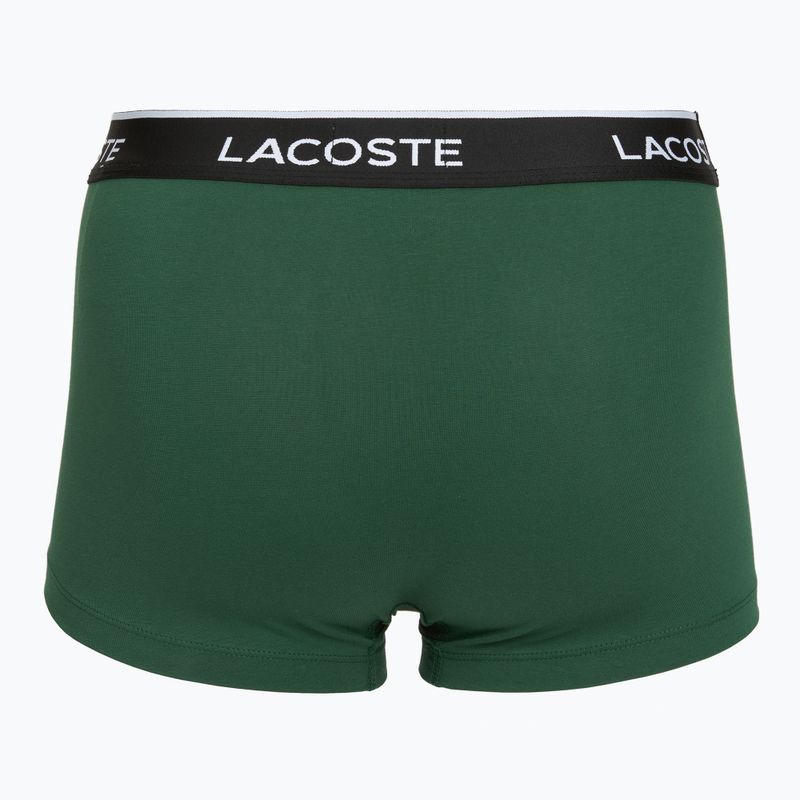 Boxeri pentru bărbați Lacoste 5H1300 3 pack black/green 4