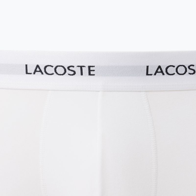 Boxeri pentru bărbați Lacoste 5H5150 3 pack white 2