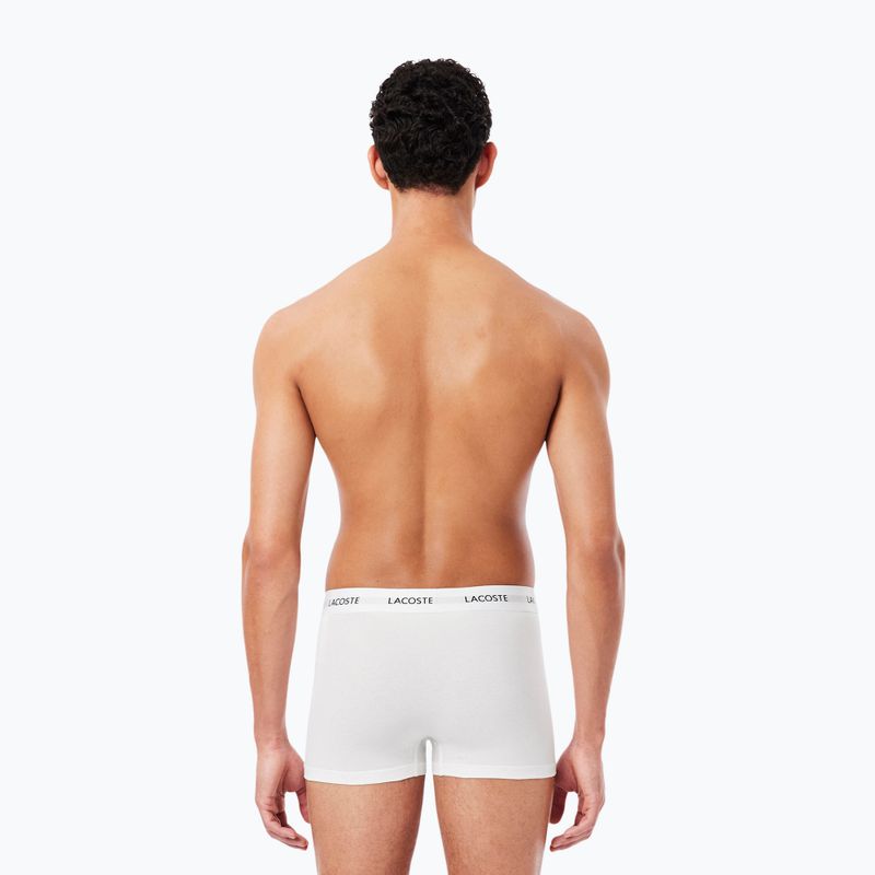 Boxeri pentru bărbați Lacoste 5H5150 3 pack white 4