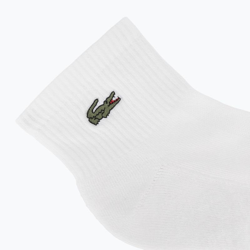 Șosete Lacoste RA9182 Ankle 3-pak white 3