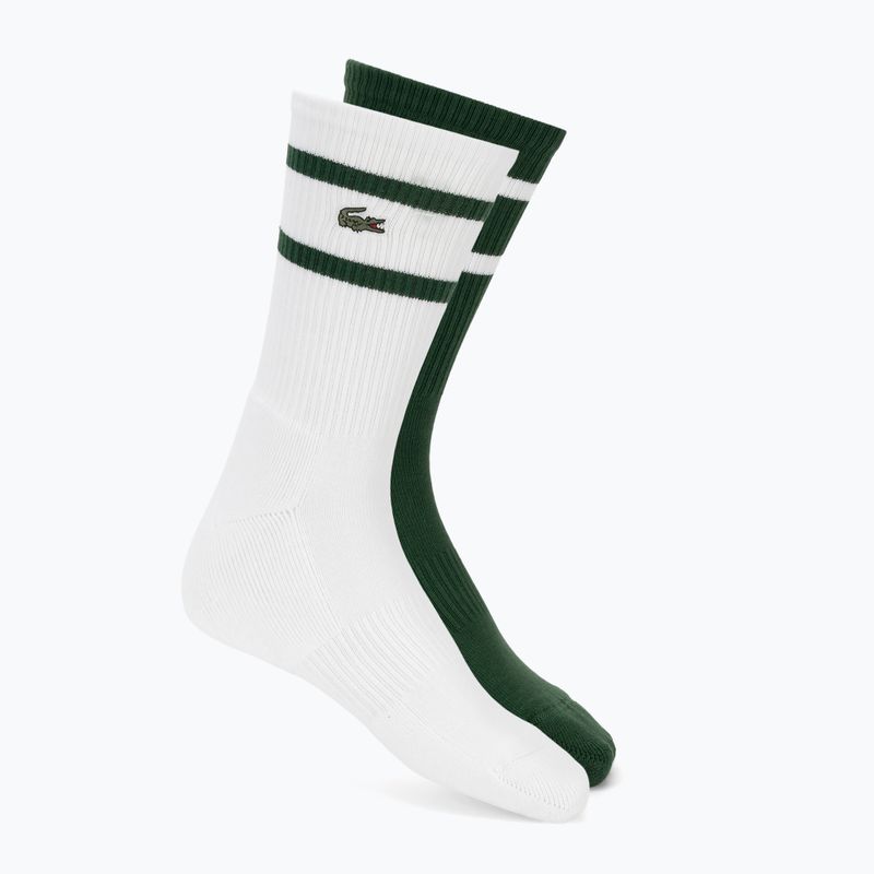 Șosete Lacoste RA9189 Ankle 3-pak green/white