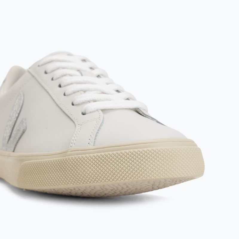 Încălțăminte pentru femei VEJA Esplar Logo Leather extra white/silver 7