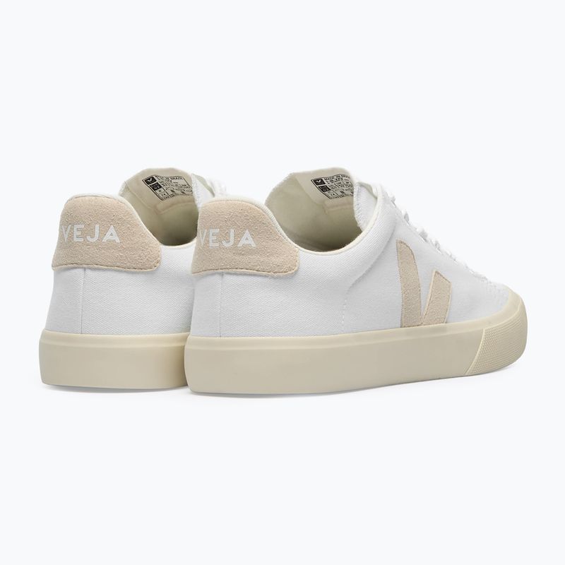 Încălțăminte pentru femei VEJA Campo Canvas white/sable 3