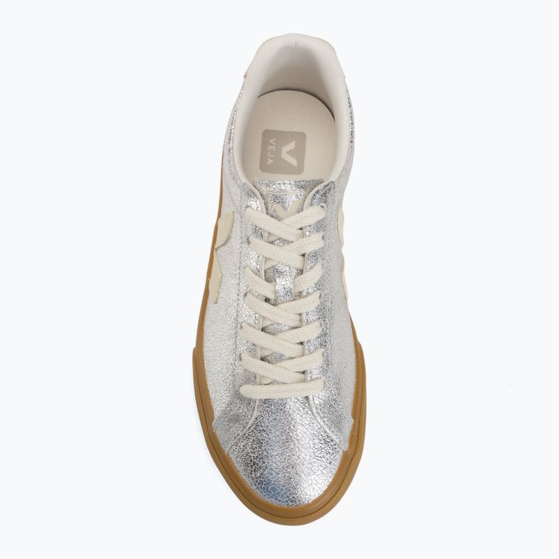 Încălțăminte pentru femei VEJA Esplar Logo silver/pierre/natural 5
