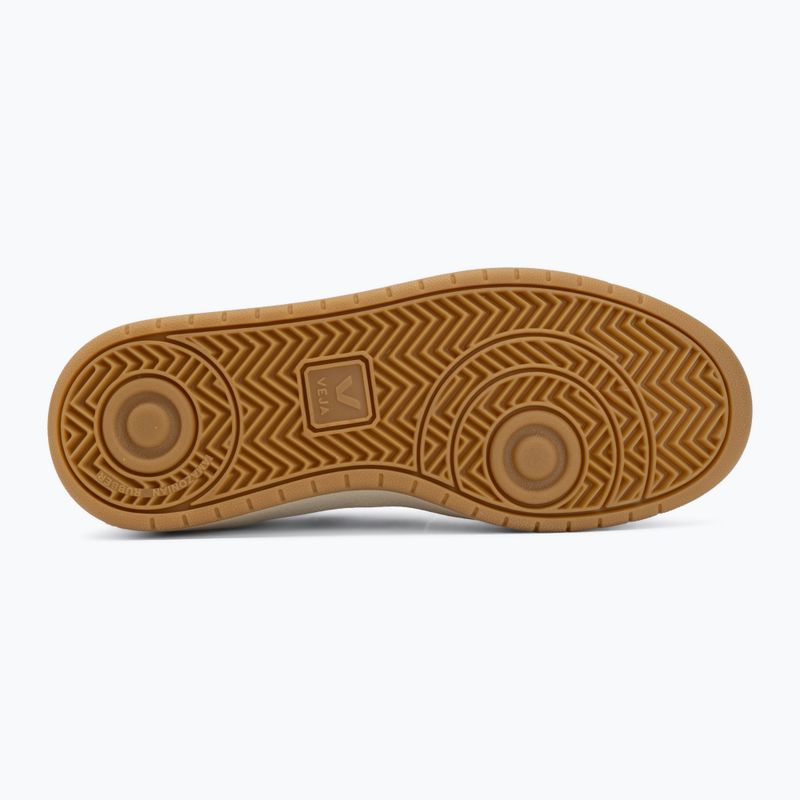 Încălțăminte pentru femei VEJA V-10 Prime Leather pure/black/parme 4