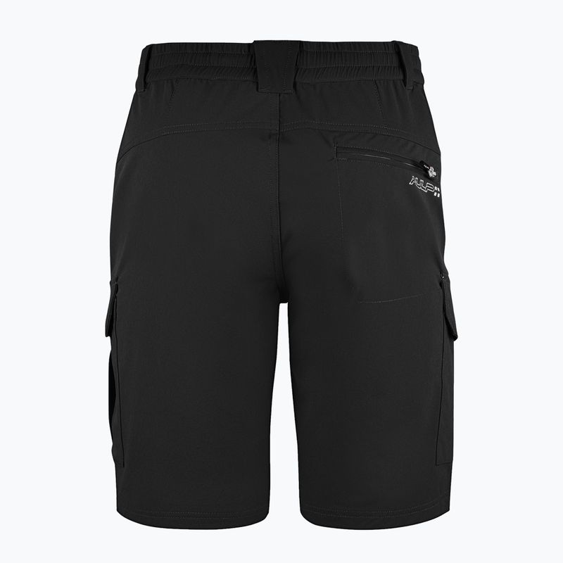 Pantaloni scurți de trekking pentru bărbați Aulp Banco black 4