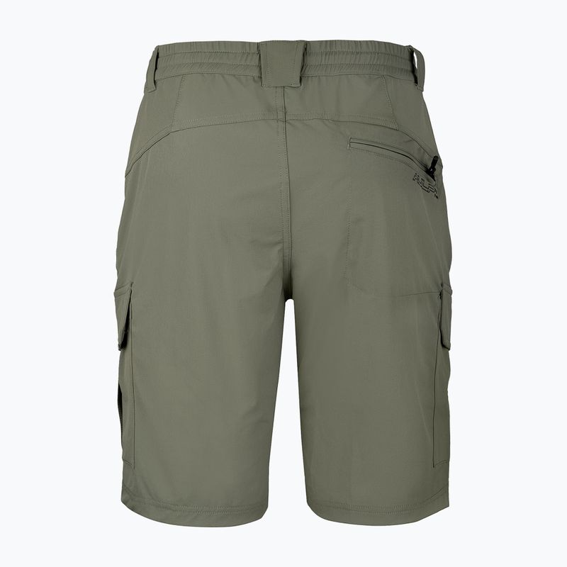 Pantaloni scurți de trekking pentru bărbați Aulp Banco lichen 4