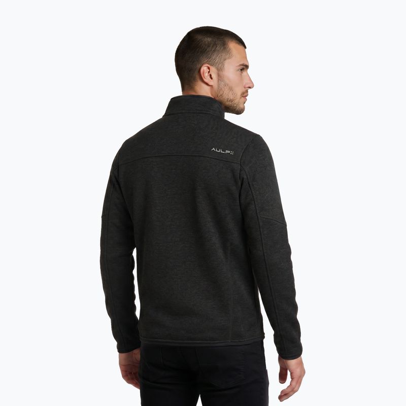 Bluză fleece pentru bărbați Aulp Dante black 2