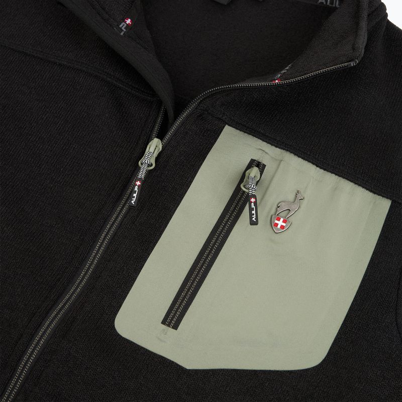 Bluză fleece pentru bărbați Aulp Dante black 5