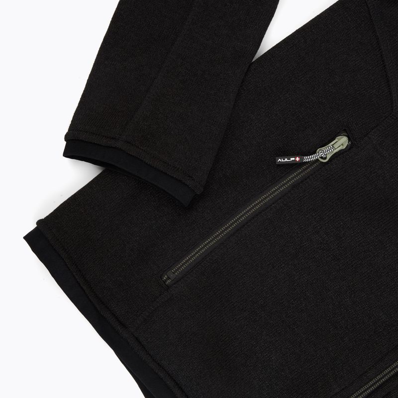 Bluză fleece pentru bărbați Aulp Dante black 6