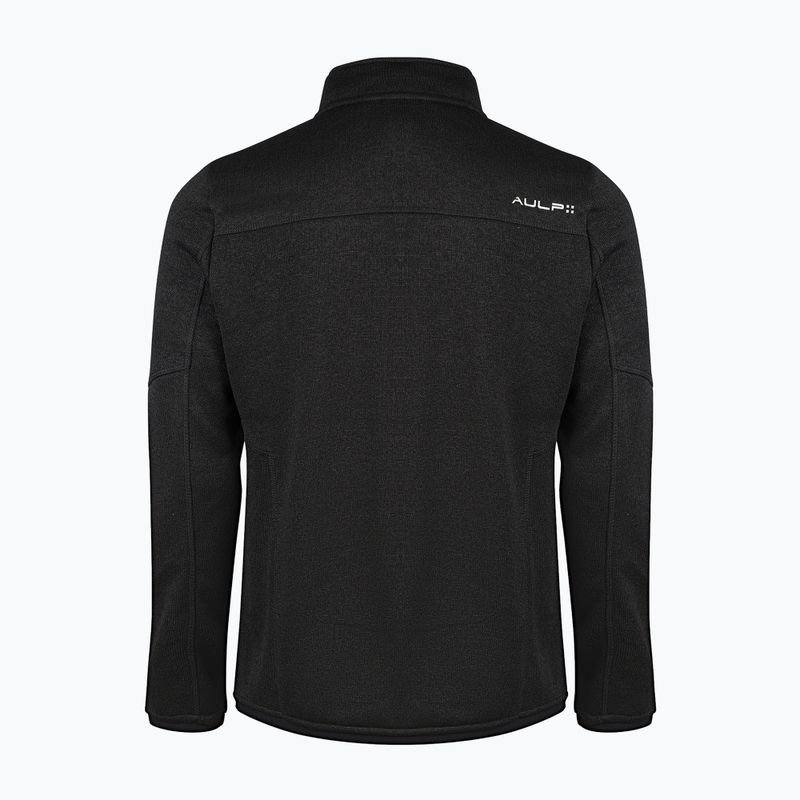 Bluză fleece pentru bărbați Aulp Dante black 4