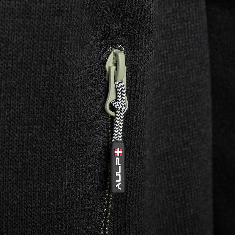 Bluză fleece pentru bărbați Aulp Dante black 6