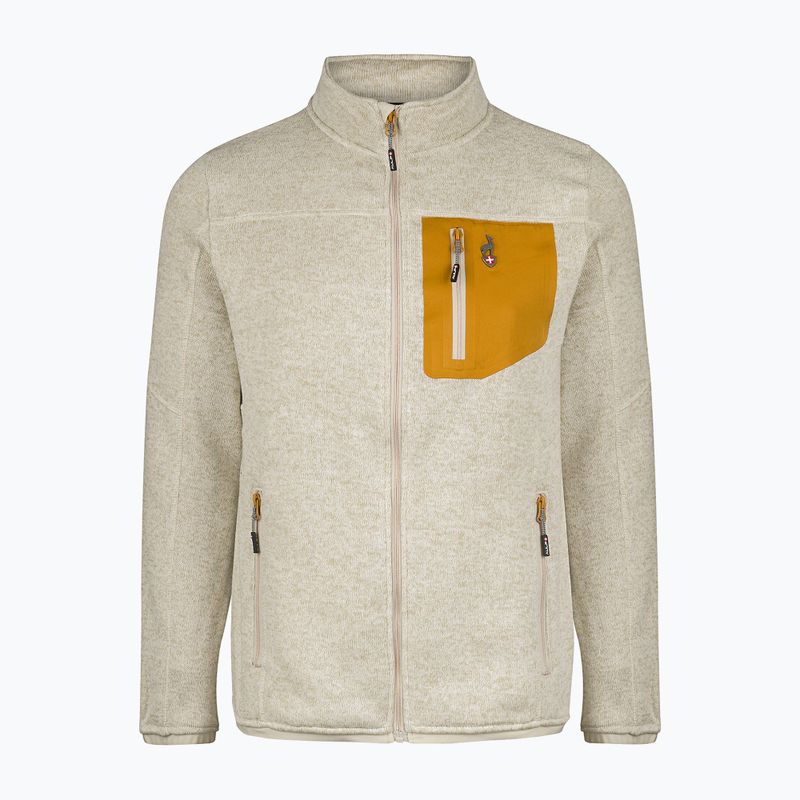 Bluză fleece pentru bărbați Aulp Dante sand 3