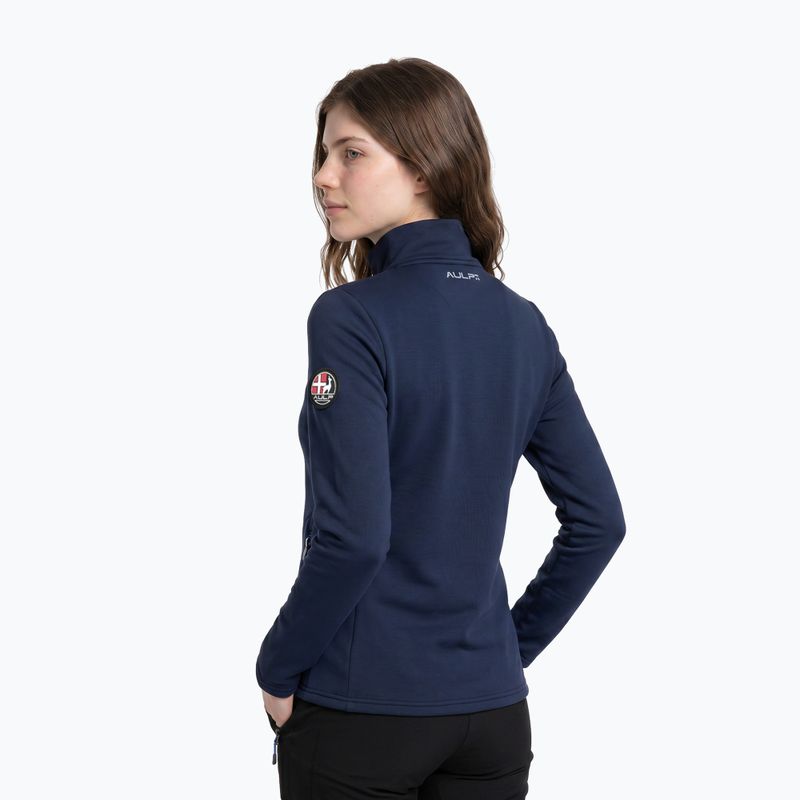 Bluză fleece pentru femei Aulp Debby navy 2