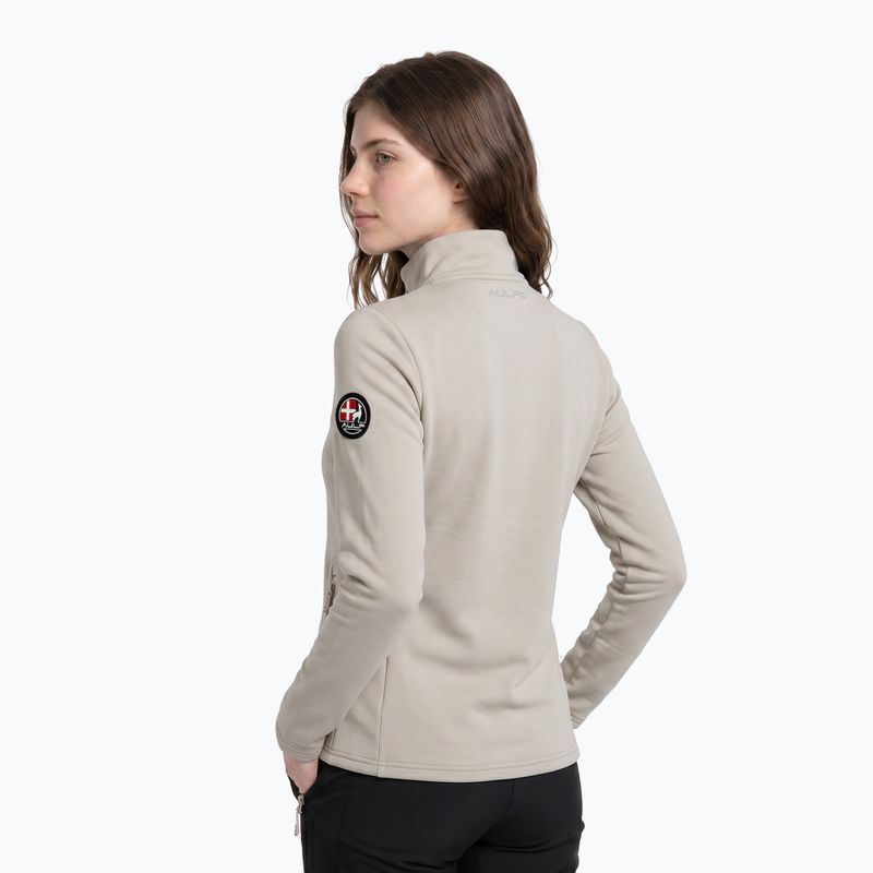 Bluză fleece pentru femei Aulp Debby sand 2