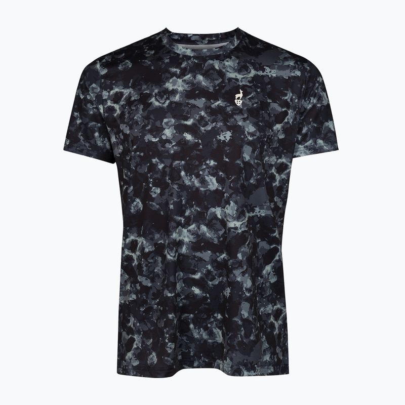 Tricou pentru bărbați Aulp Tommy black aop 3