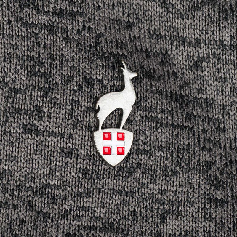 Bluză fleece pentru bărbați Aulp Navoy Melanged Knit anthracite 1 6