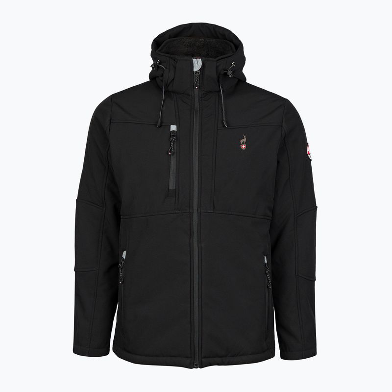 Geacă softshell pentru bărbați Aulp Nemev Softshell black 1 3