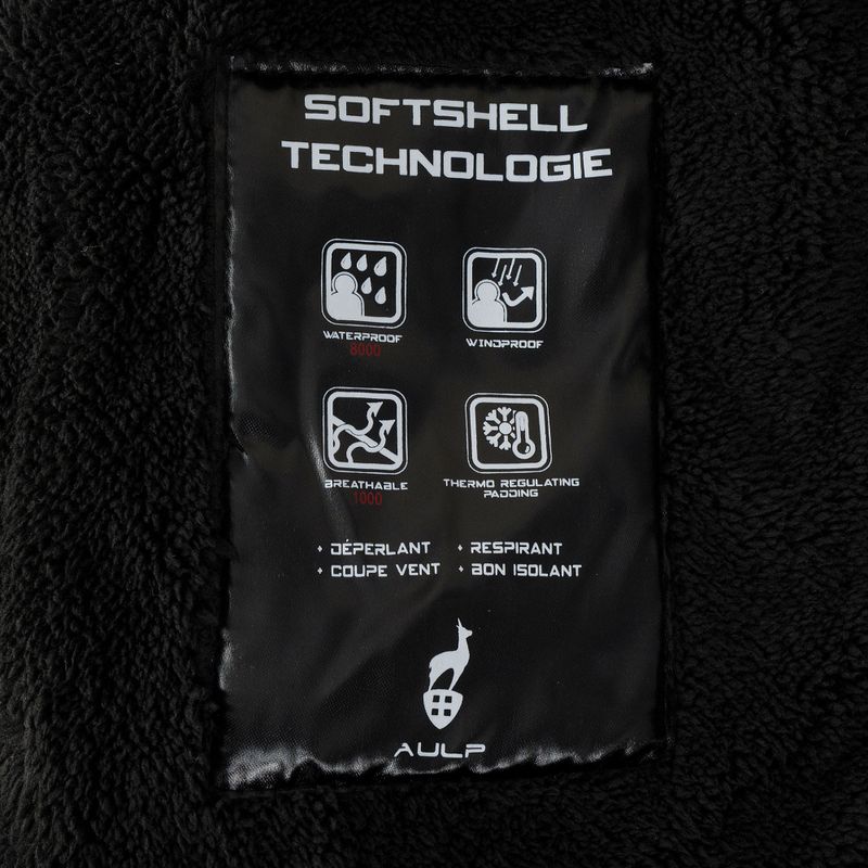 Geacă softshell pentru bărbați Aulp Nemev Softshell black 1 11