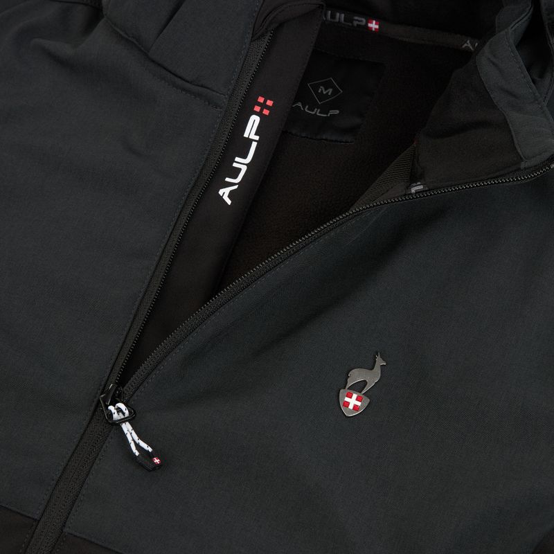 Geacă softshell pentru bărbați Aulp Tiago Softshell anthracite melange 1 3
