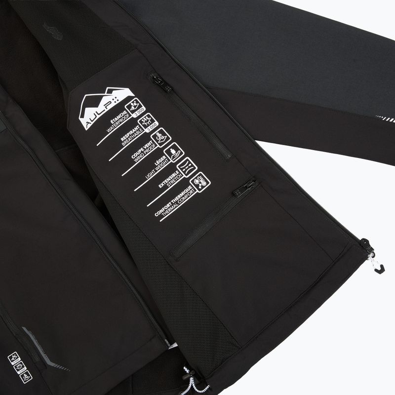 Geacă softshell pentru bărbați Aulp Tiago Softshell anthracite melange 1 6