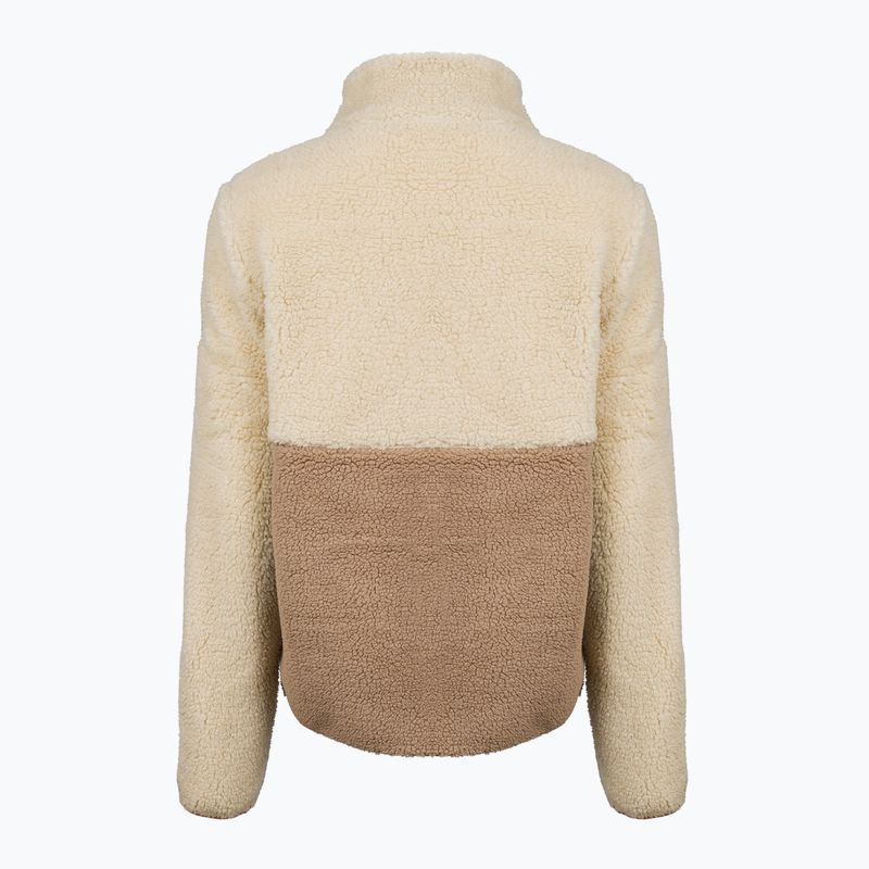 Bluză fleece pentru femei Aulp Vista Sherpa taupe 1 4