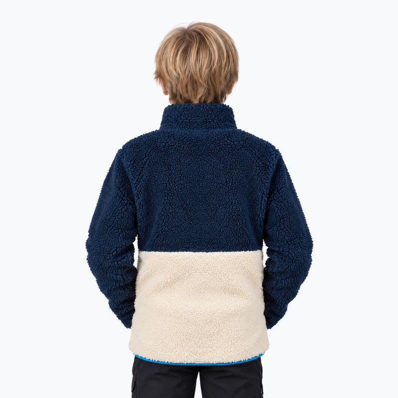 Bluză fleece pentru copii Aulp Tiger Sherpa blue 1 2