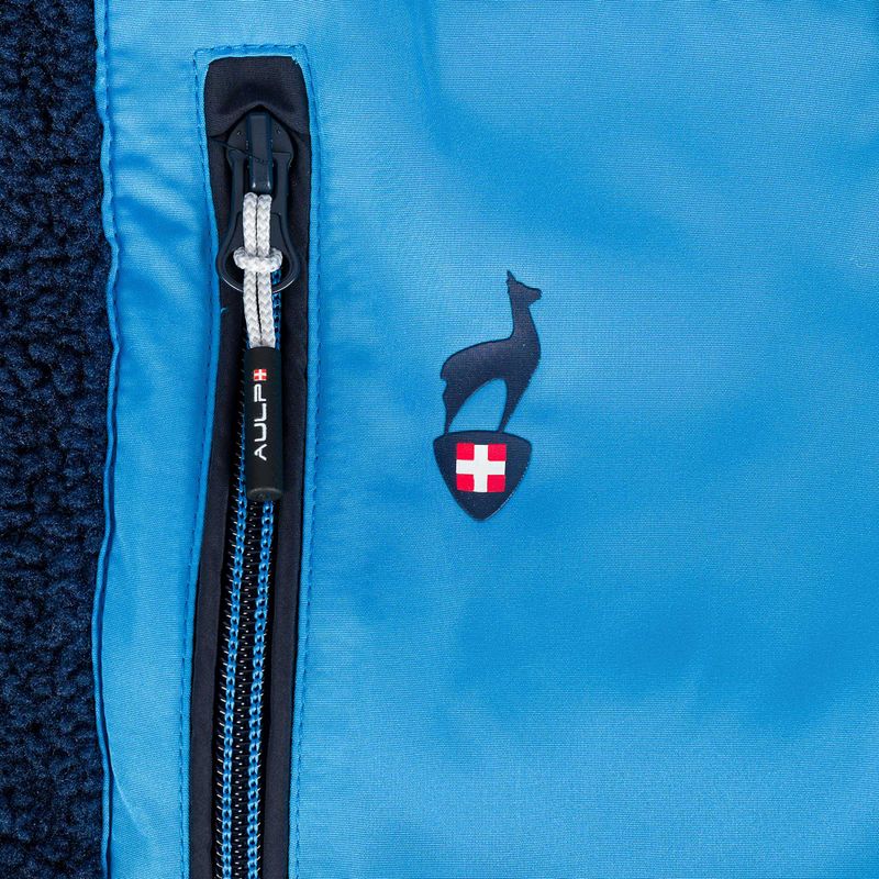 Bluză fleece pentru copii Aulp Tiger Sherpa blue 1 6
