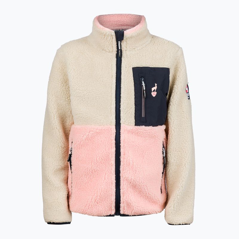 Bluză fleece pentru copii Aulp Tiger Sherpa light coral 1 3