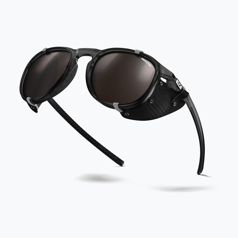 Ochelari de soare Julbo Millenium Reactiv Polarized shiny translucent black/black/white 6