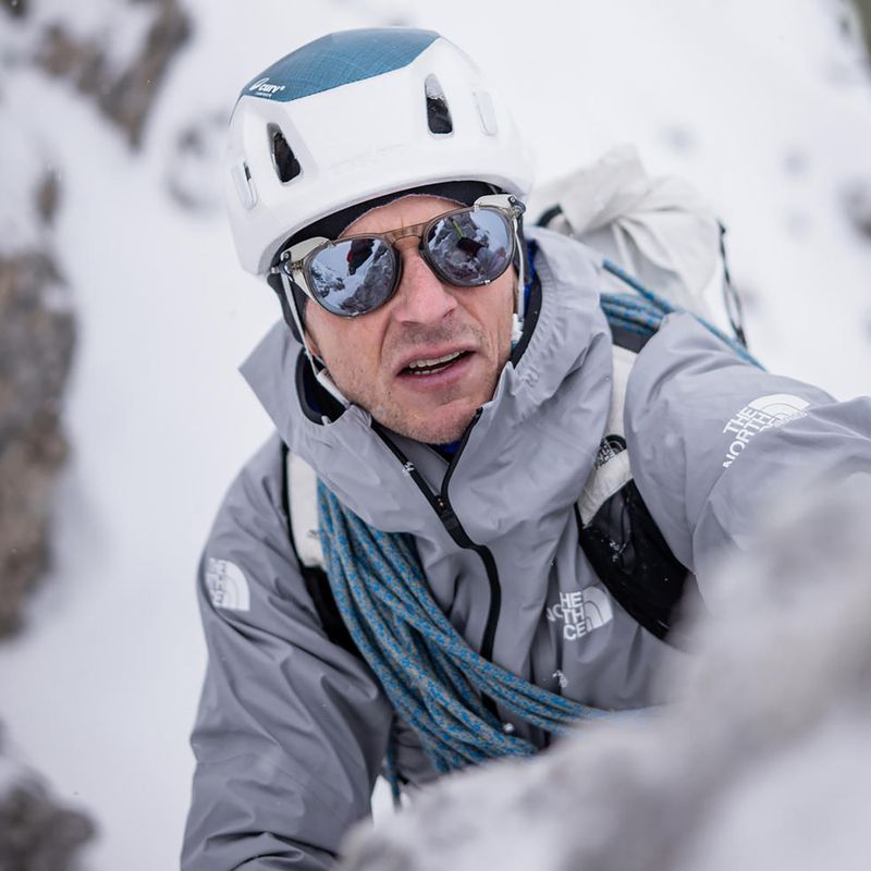 Ochelari de soare Julbo Millenium Polarized HD shiny transparent army green/white/blue 7