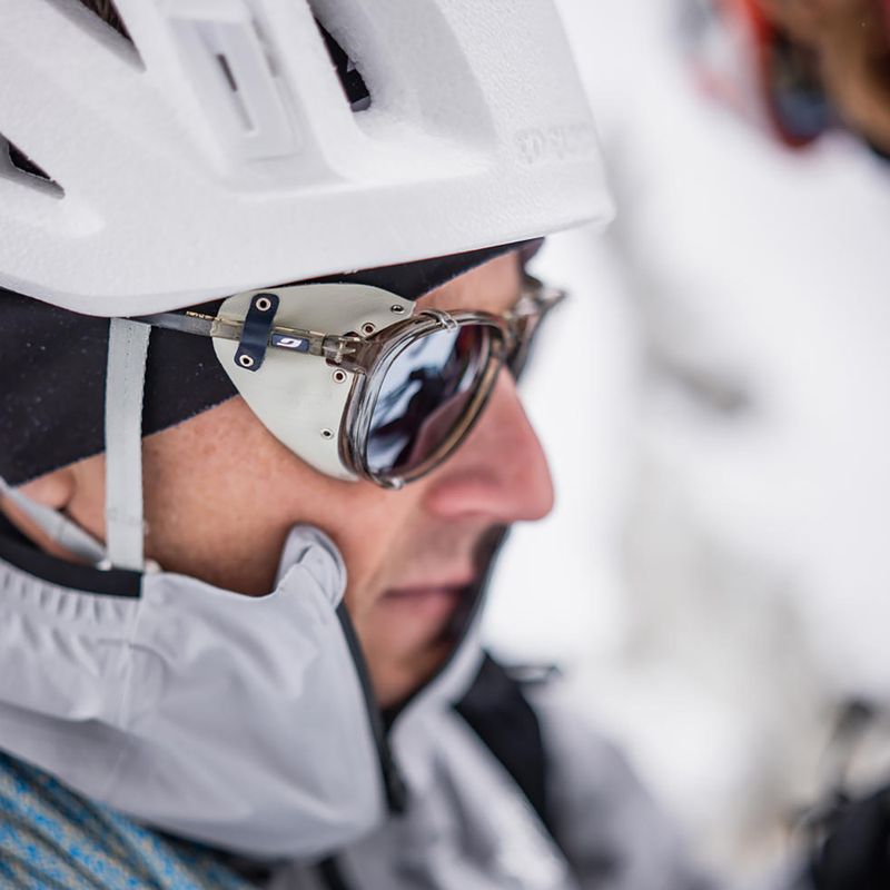 Ochelari de soare Julbo Millenium Polarized HD shiny transparent army green/white/blue 9