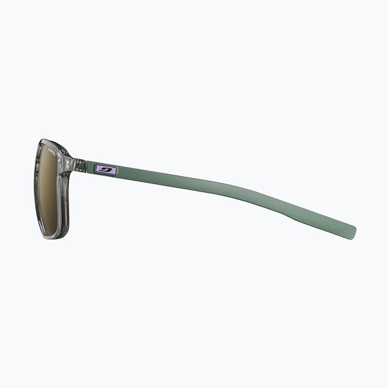 Ochelari de soare Julbo Creek Polarized grey translu/green 3