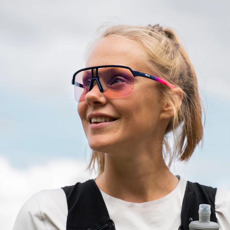 Ochelari de soare Julbo Frequency Reactiv 1-3 High Contrast purple/pink/multilayer blue 2