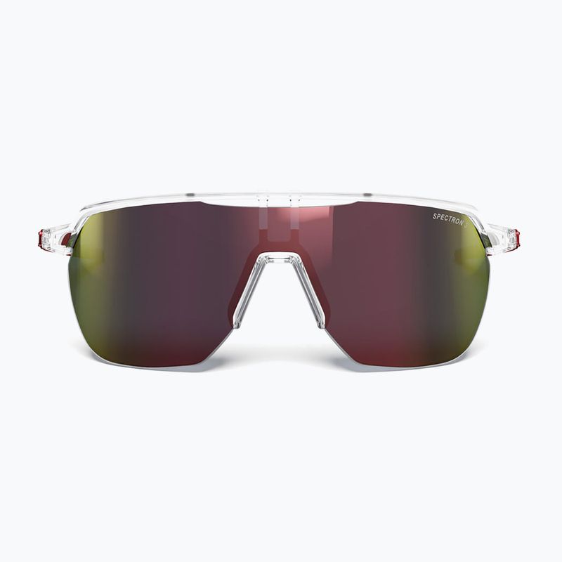 Ochelari de soare Julbo Frequency Spectron shiny translucent crystal/red/red flash 3