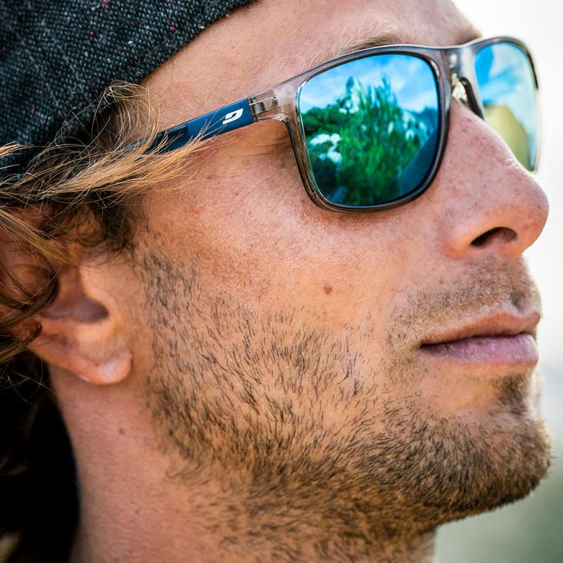 Ochelari de soare Julbo The Streets Polarized HD shiny translucent grey/blue 5