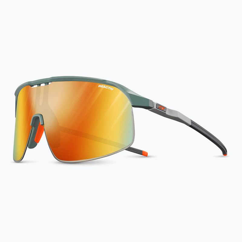 Ochelari de soare Julbo Density Reactiv 1-3 Light Amplifier green olive/grey/multilayer red