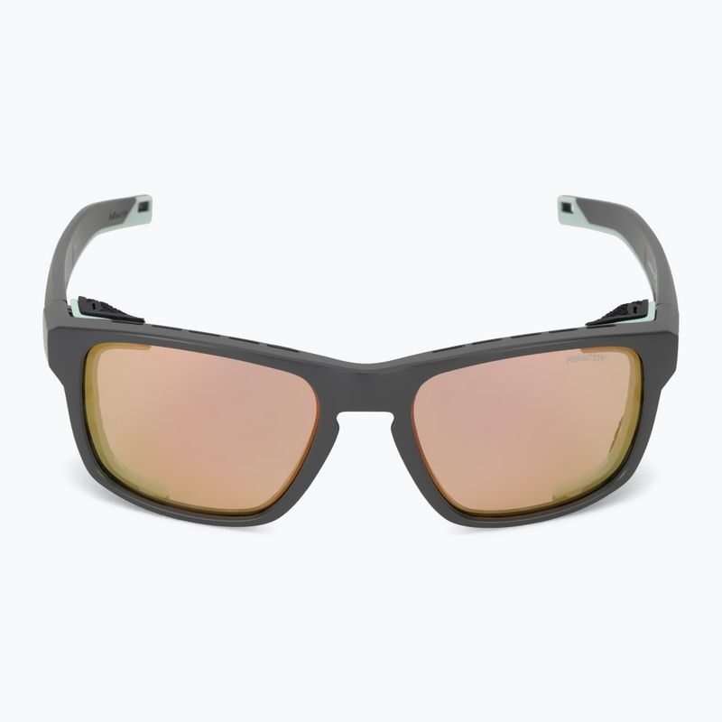 Ochelari de soare Julbo Shield Reactiv Glare Control dark grey/green pastel 4