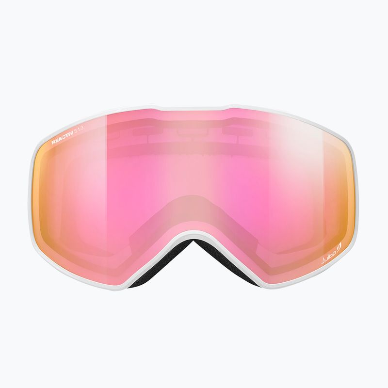 Ochelari de schi  Julbo Cyclon Reactiv High Contrast white/ flash pink 2