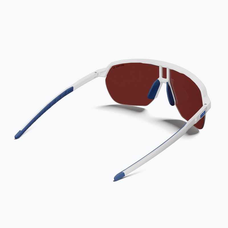 Ochelari de soare Julbo Frequency Spectron HD matt white/blue/multilayer violet 2