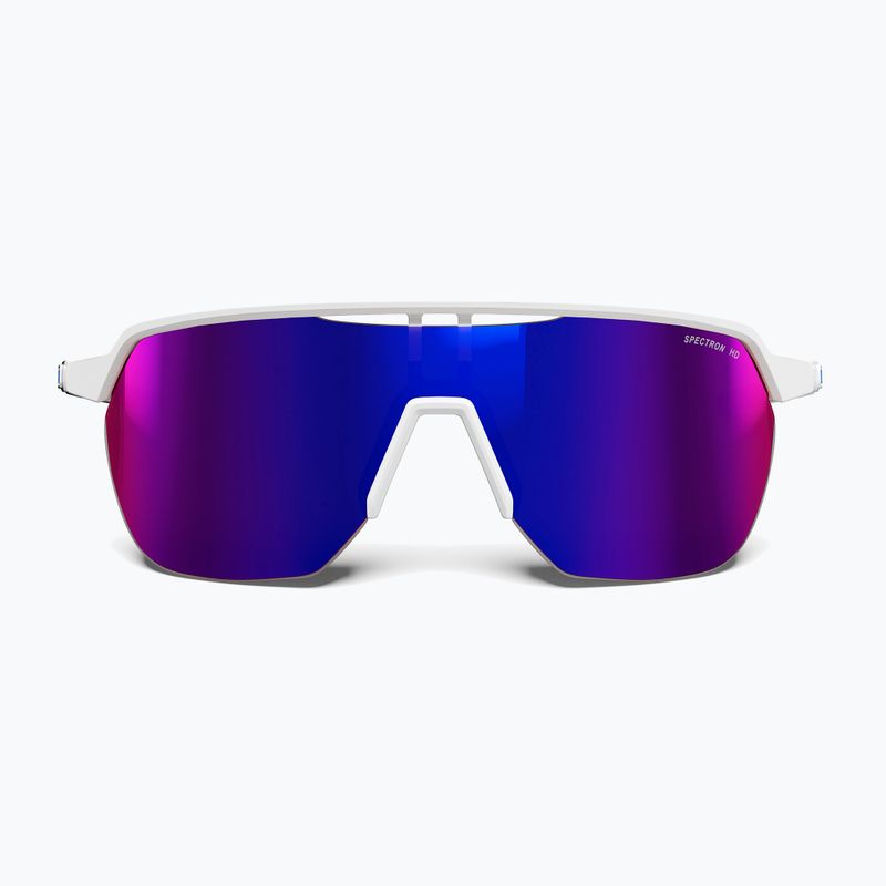 Ochelari de soare Julbo Frequency Spectron HD matt white/blue/multilayer violet 3