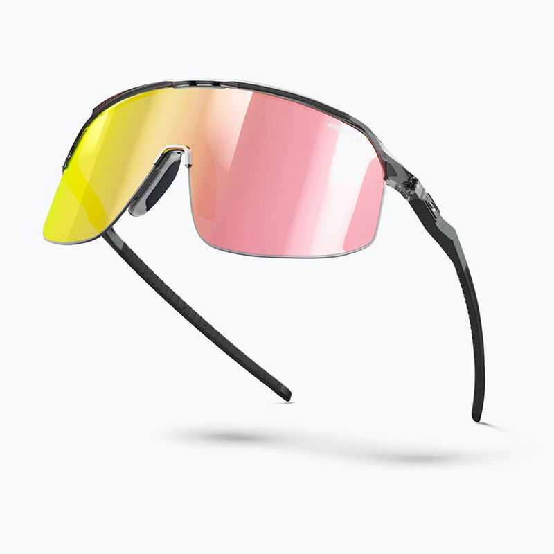 Ochelari de soare Julbo Density Reactiv shiny translucent black/gray/multilayer pink gold 6