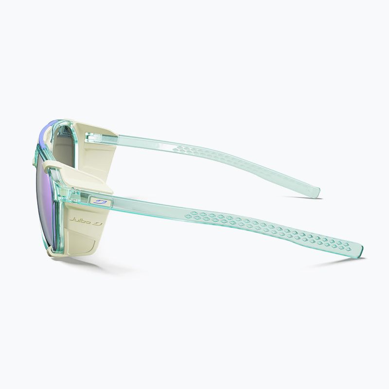 Ochelari de soare Julbo Slack Cover Spectron shiny translucent mint/light gray 10