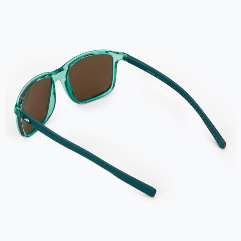 Ochelari de soare Julbo Creek Polarized green translu brillant/green 2